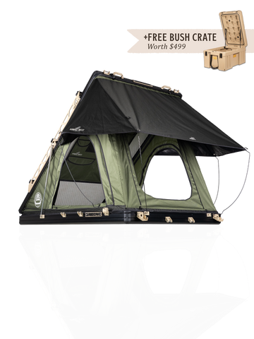 Hawk's Nest V2 Rooftop Tent - Standard - Green