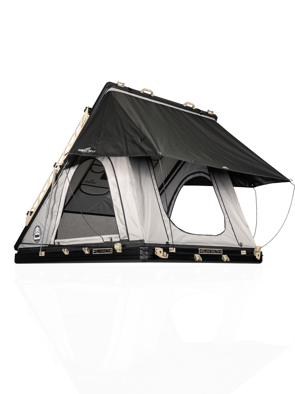 nest tent Hawk's Nest V2 Rooftop Tent - Wide - Grey