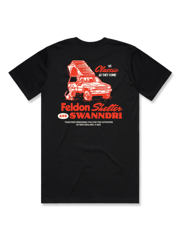 Outdoors Tee - By Feldon Shelter & Swanndri