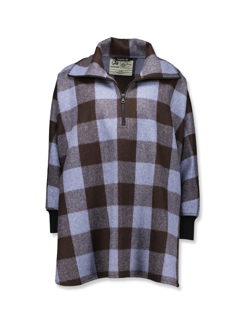Wool Camp Poncho - Walker Check - By Feldon Shelter & Swanndri Wool Camp Poncho - Walker Check - By Feldon Shelter & Swanndri