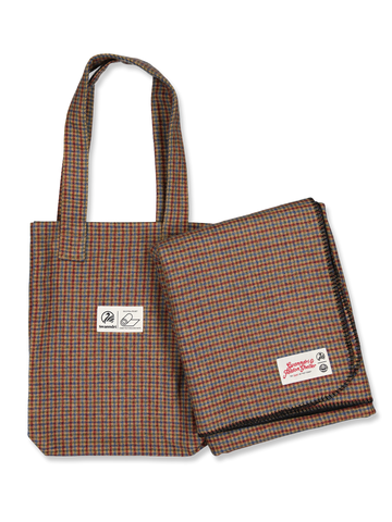 Wool Camp Blanket - Noble Check - By Feldon Shelter & Swanndri