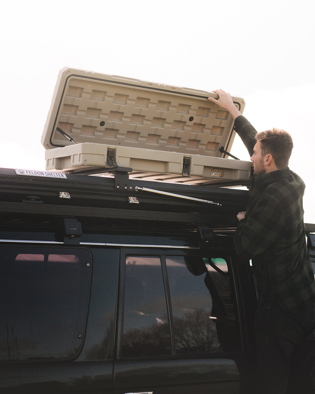 Roof rack shelter hotsell