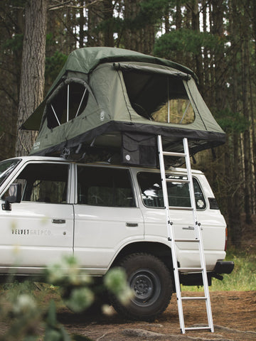 Crow's Nest Regular Rooftop Tent - Green (Available Now)